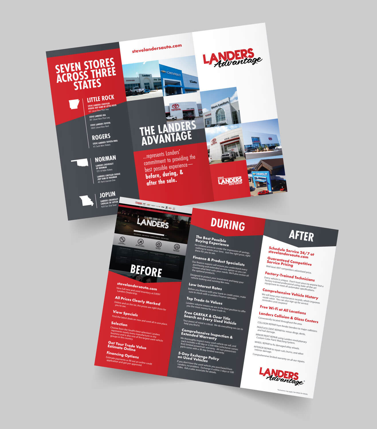 Landers Advantage Trifold Brochure
