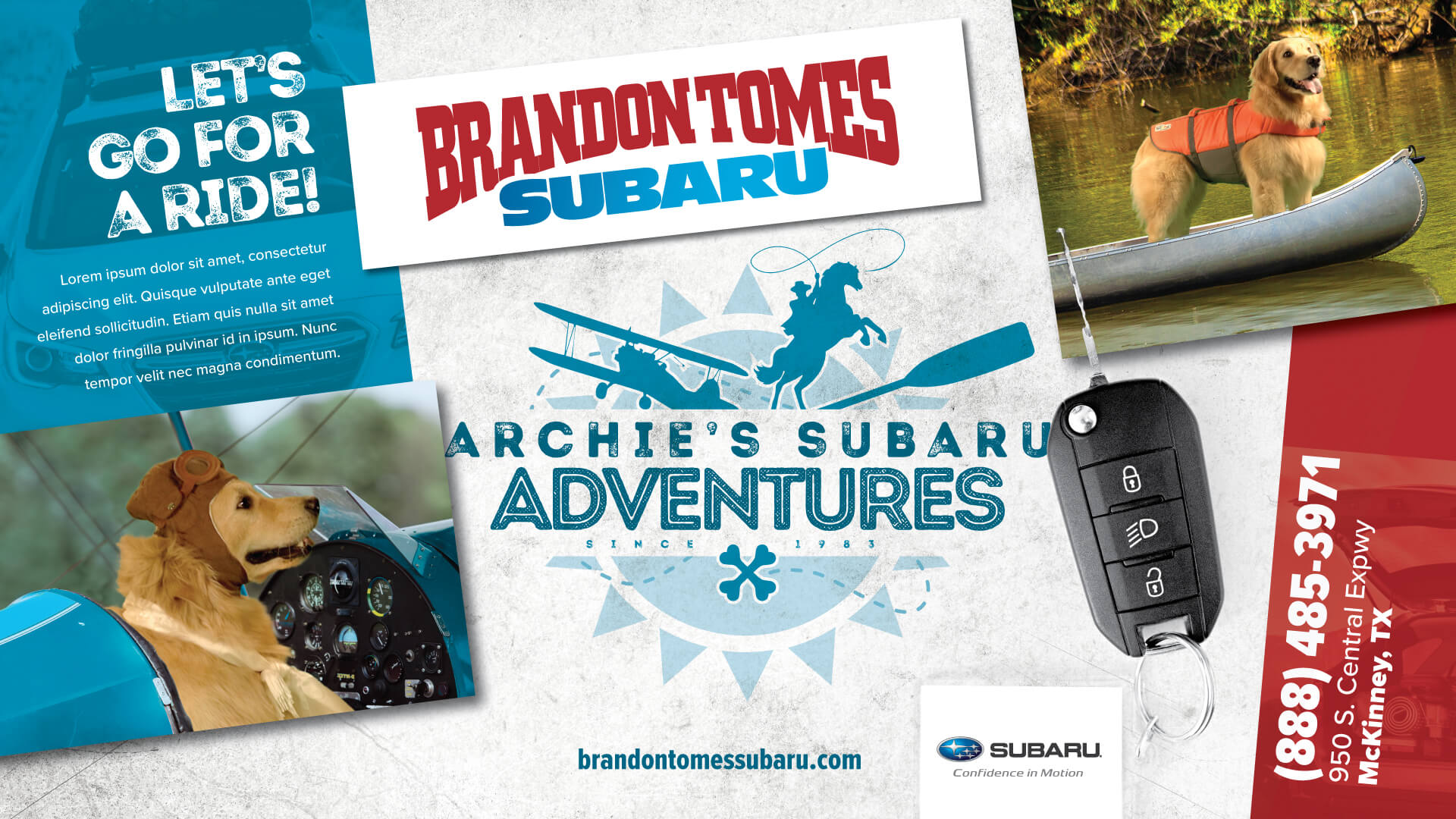 Archie's Subaru Adventures